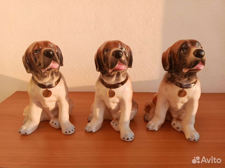 Статуэтка фарфор Сербернар