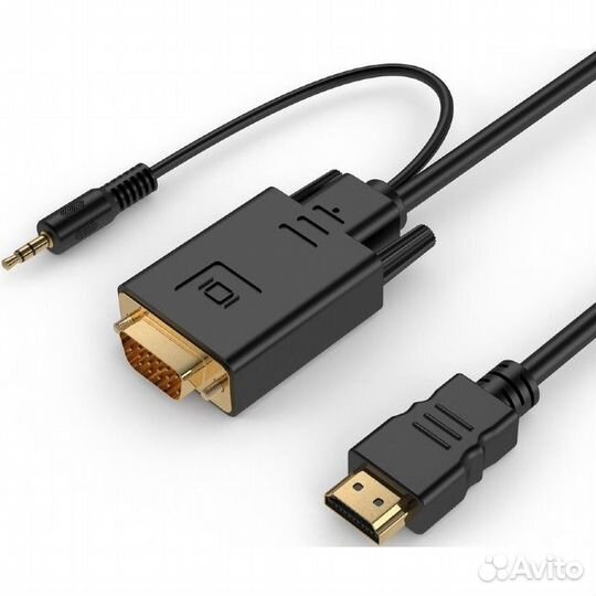 Кабель hdmi - VGA Cablexpert A-hdmi-VGA-03-10 3.0m
