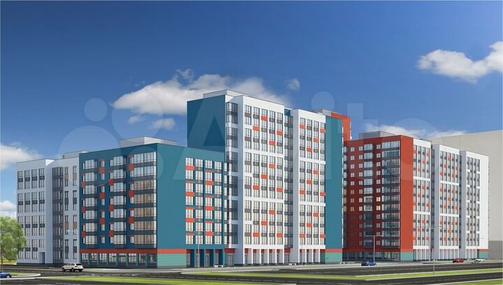 2-к. квартира, 50,4 м², 13/13 эт.