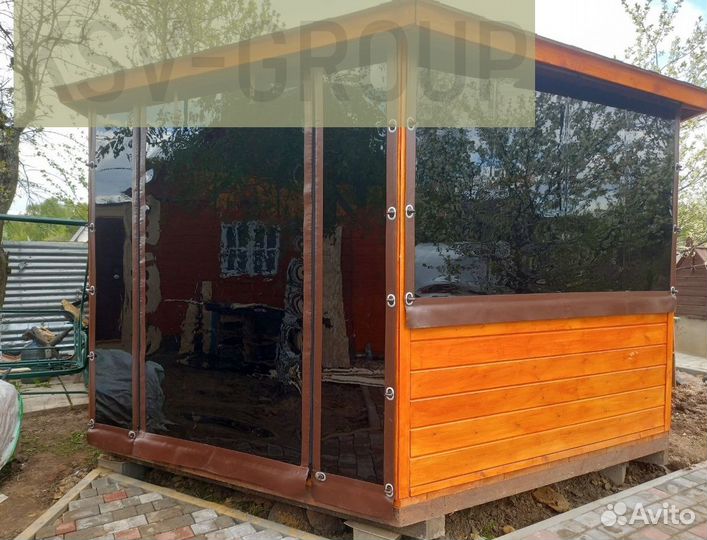 Мягкие окна на веранду