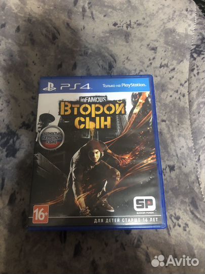 Игра на пс4 inFamous второй сын