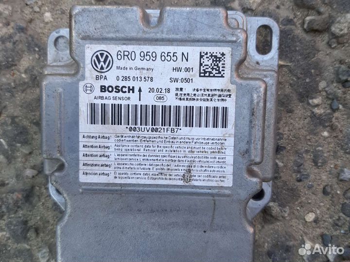 Торпеда безопасность Volkswagen Polo 5