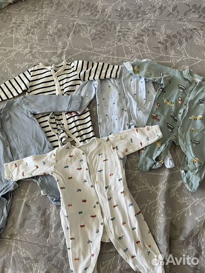 Пакет вещей от 0 до 6 мес
