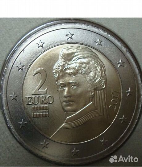 Монета 2 евро, Австрия, 2017 год
