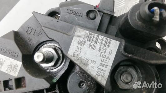 Генератор дизельный volkswagen crafter 1 (9UK06BS0