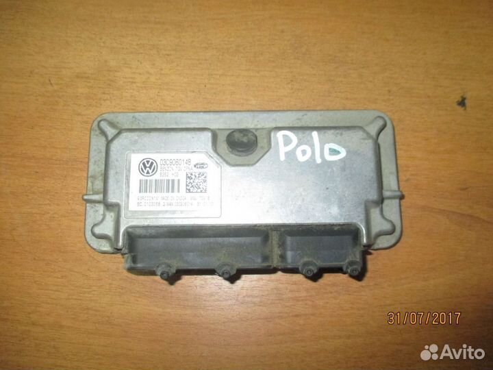 Блок управления двигателем VW Polo (Sed RUS) Поло