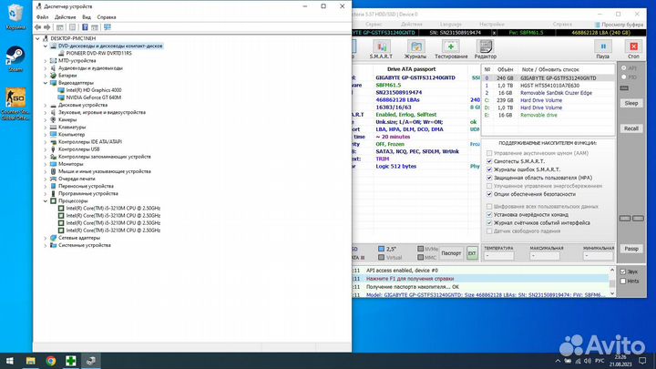 Ноутбук aspire V3-771G-53216G75Makk