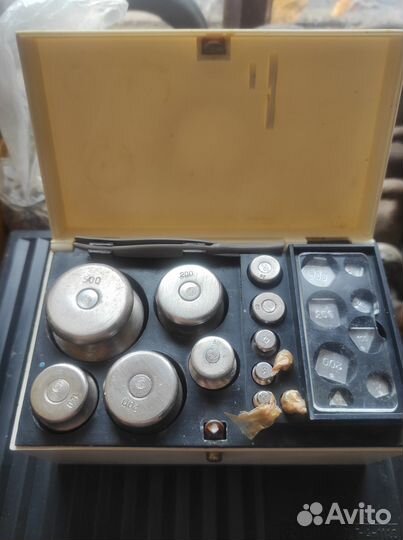 Набор гирек для весов СССР