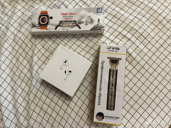 Беспроводные наушники apple airpods