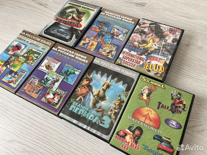 Игровые картриджи Sega (Сега)