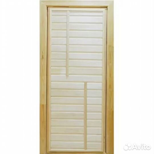 Дверь банная 70*190 глухая пг-4 массив