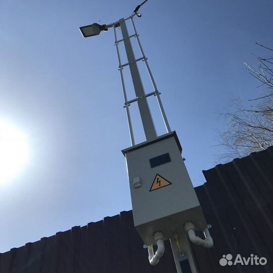 Электромонтаж, электрик, установка опор