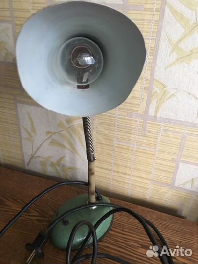 Настольная лампа СССР ретро