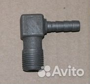 Угольник кг3/8*8 шланг д.8 подвода воздуха полуоси