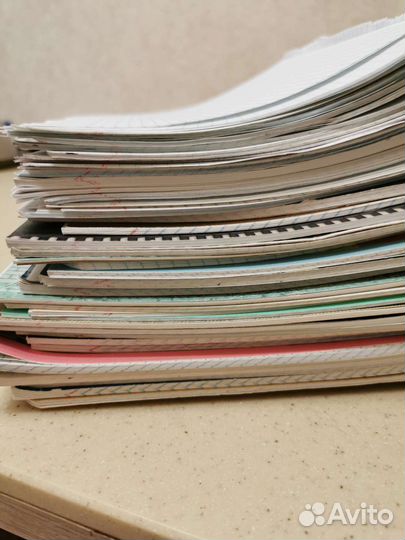 Чистые тетрадные листы