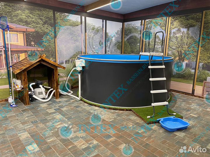 Морозостойкий бассейн Larimar 24409, 2.44 x 1.25 м