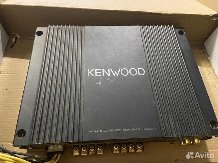 Усилитель 4 канальный kenwood kac-941