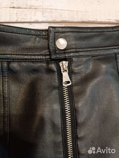 Кожаная юбка