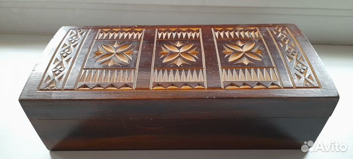 Шкатулка деревянная СССР