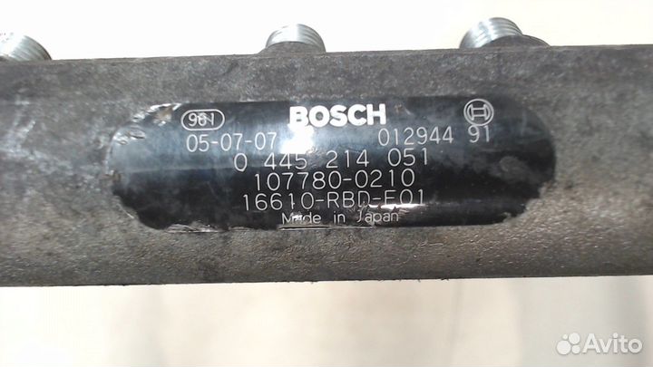 Рампа топливная Honda FRV, 2005