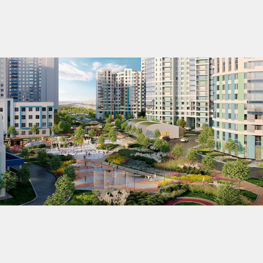 1-к. квартира, 51 м², 14/20 эт.