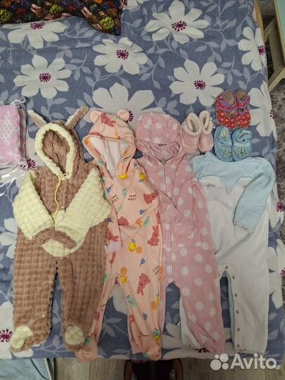 Детские вещи пакетом 74 80