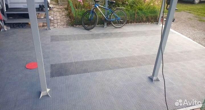 Модульный пол для гаража