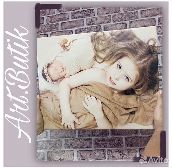 Фото на холсте