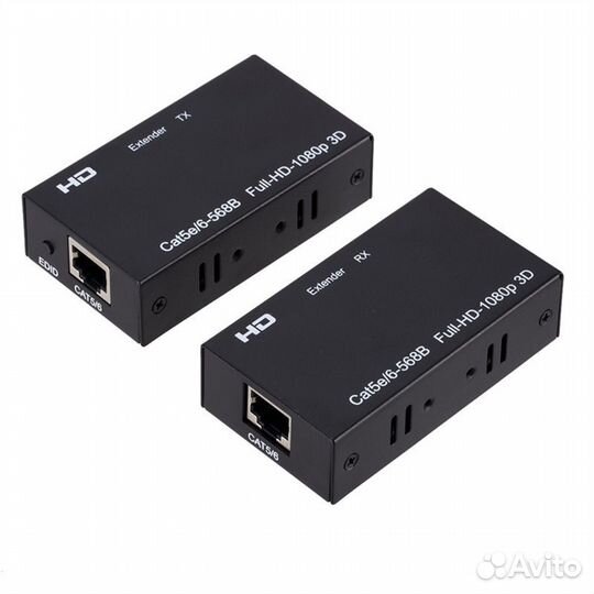 Hdmi удлинитель по витой паре 60 метров