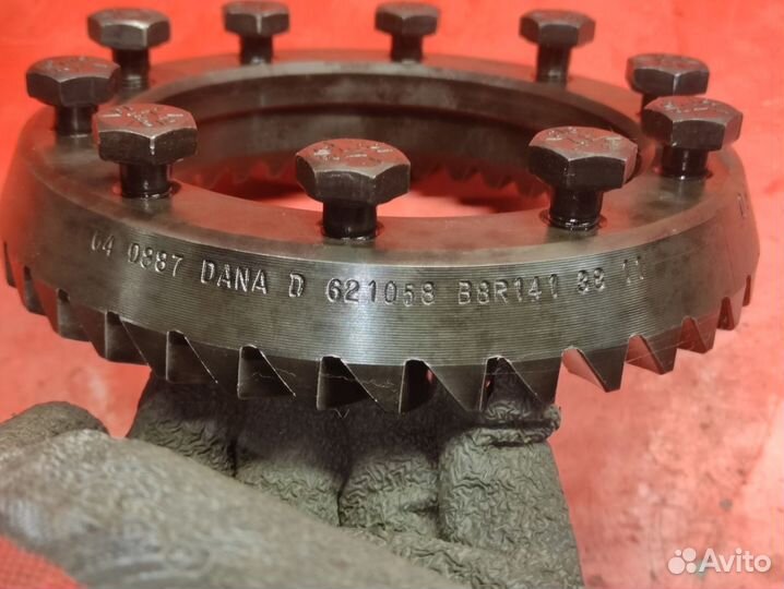 Главная пара Dana 28 передаточное 38:11 3.45