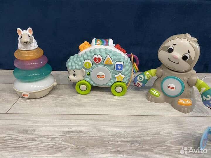 Ежик лама ленивец fisher price linkimals