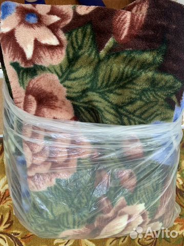 Покрывало плед бу