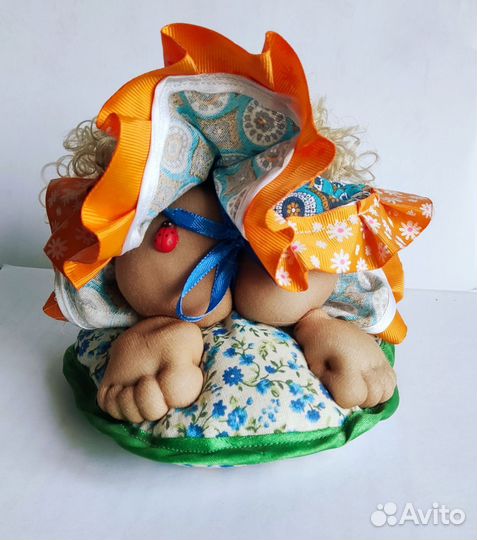 Кукла игольница попик