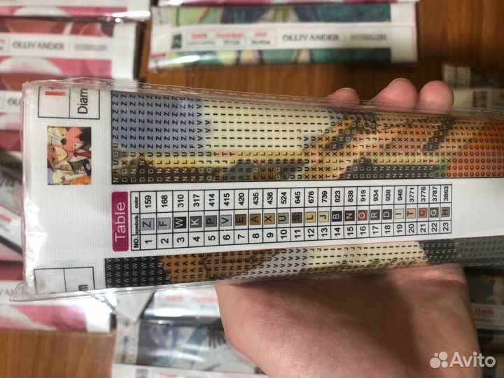 Алмазная мозаика полный комплект новая аниме генши