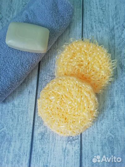 Чайная роза. Мочалка