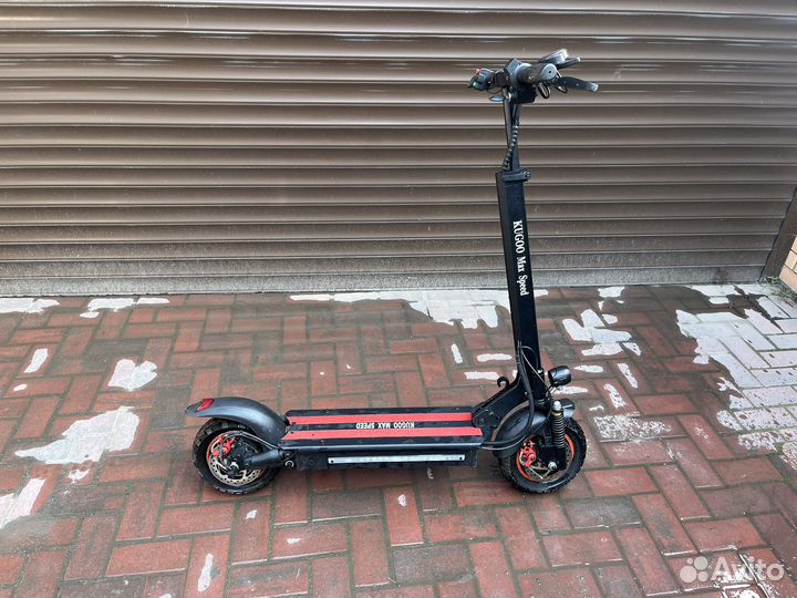 Электросамокат kugoo max speed