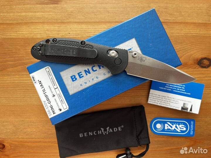 Нож Benchmade Mini Griptilian 556-S30V Оригинал