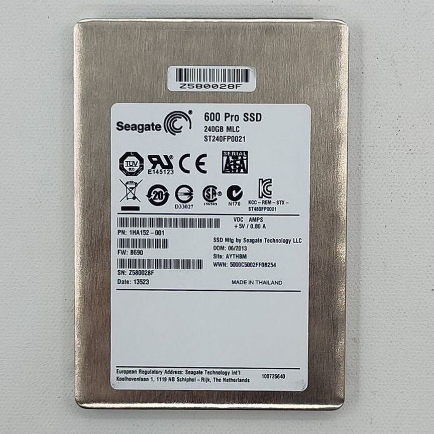 [ST240FP0021] Ssd Диск 1ha152-001, Seagate, 240 Гб