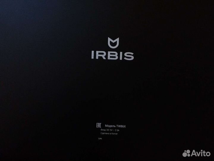 Планшет irbis