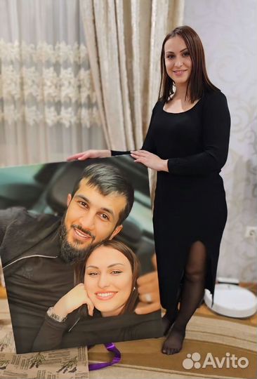 Портрет по фото / Картина на холсте