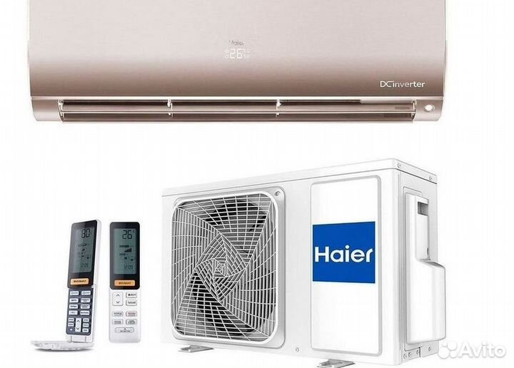 Сплит система с установкой