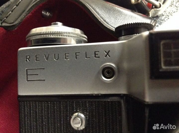 Редкий фотоаппарат Зенит - Revueflex гравировка