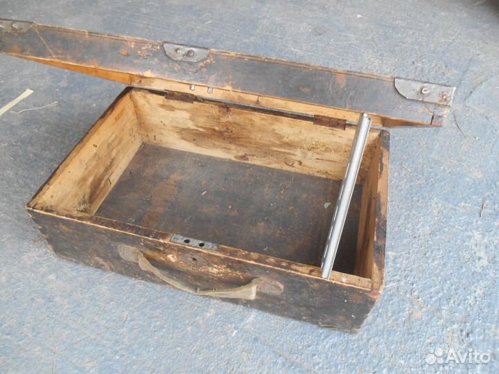 Фанерный чемоданчик зк гулага г.Салехард 1950 г