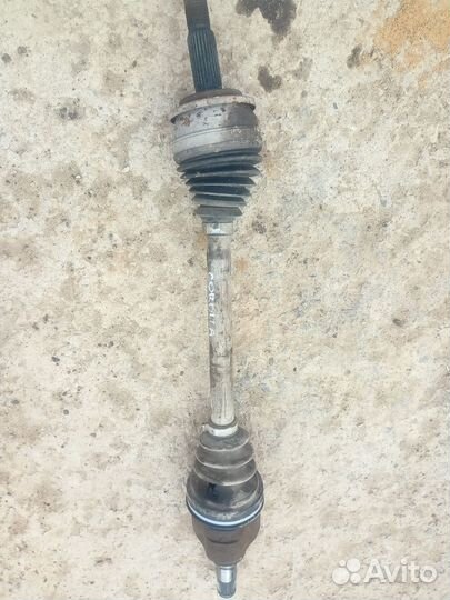 Привод левый toyota corolla 150 1.6 МКПП