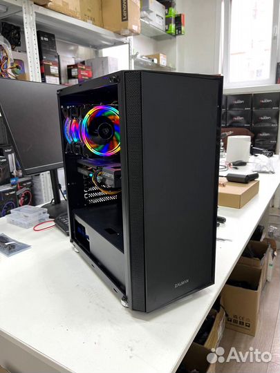 Игровой компьютер i3 10100F/SSD/RTX 3050