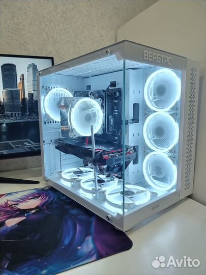 Мощный игровой пк Intel+32Gb +500Gb nvme Гарантия