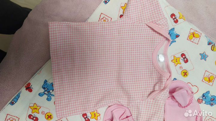 Детские вещи пакетом на девочку от 0 до 9 месяев