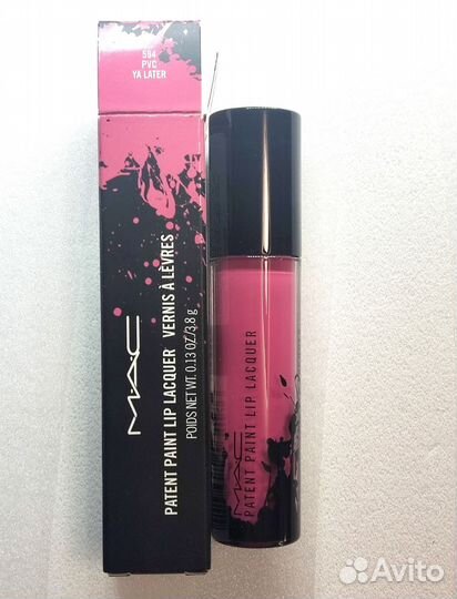 MAC patent paint блеск для губ