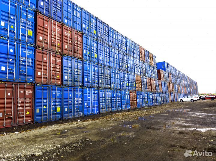 Новые и поддержанные контейнеры 40 футов — с доста