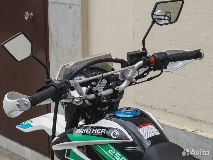 Мотоцикл Racer Panther RC 250 GY-C2 зеленый